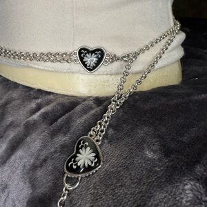 Brighton adjustable heart belt